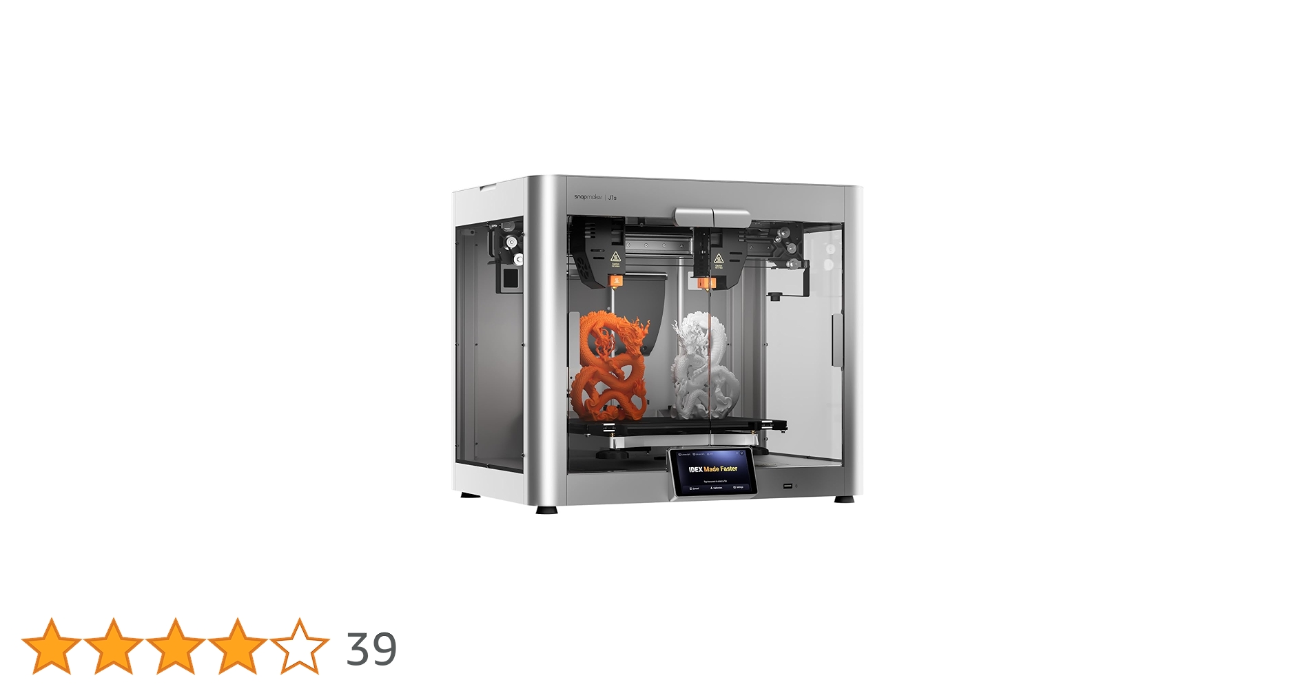 Amazon | Snapmaker J1s 3Dプリンター、IDEX 3Dプリンター5倍